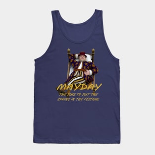 May Day The Time To Put The Spring In The Festival Tank Top